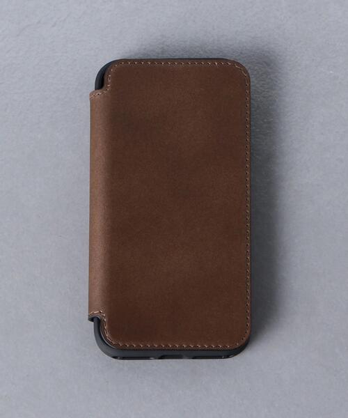 UNITED ARROWS（ユナイテッドアローズ）の「【WEB限定】＜NOMAD（ノマド）＞ FOLIO I PHONE13 ケース（スマホケース/カバー・メンズ・ブラック/ブラウン・FREE）」の2枚目の写真