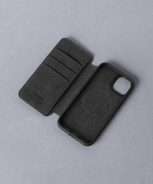 UNITED ARROWS（ユナイテッドアローズ）の「【WEB限定】＜NOMAD（ノマド）＞ FOLIO I PHONE13 ケース（スマホケース/カバー・メンズ・ブラック/ブラウン・FREE）」の8枚目の写真
