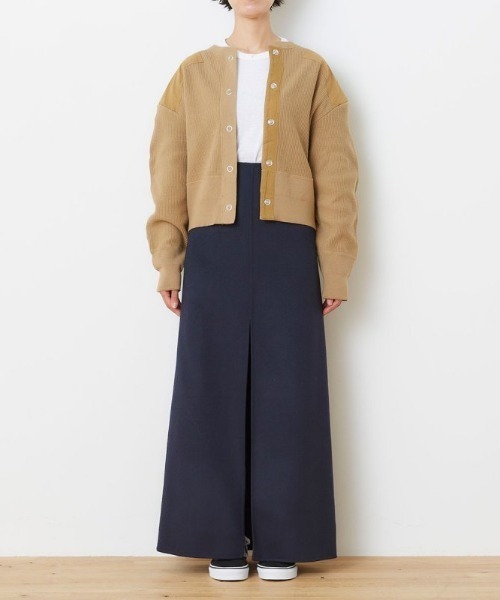 THE SHINZONE（ザ　シンゾーン）の「Shinzone MILITARY CAPELIN 22SMSCU10（カーディガン/ボレロ・レディース・ブラック/ベージュ/カーキ・FREE）」の10枚目の写真