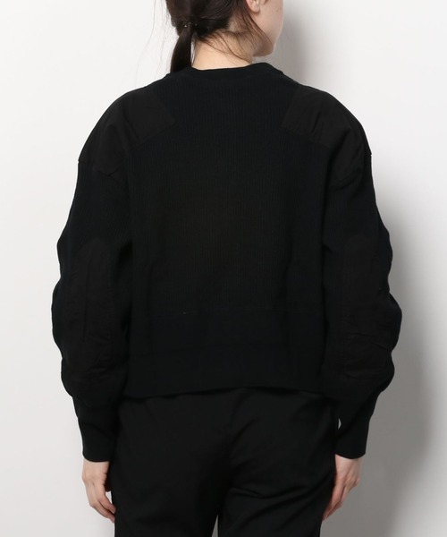 THE SHINZONE（ザ　シンゾーン）の「Shinzone MILITARY CAPELIN 22SMSCU10（カーディガン/ボレロ・レディース・ブラック/ベージュ/カーキ・FREE）」の14枚目の写真