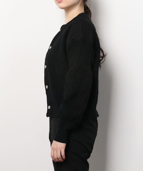 THE SHINZONE（ザ　シンゾーン）の「Shinzone MILITARY CAPELIN 22SMSCU10（カーディガン/ボレロ・レディース・ブラック/ベージュ/カーキ・FREE）」の15枚目の写真