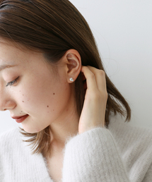 【wolf circus/ウルフサーカス】PEARL STUDS ピアス◆