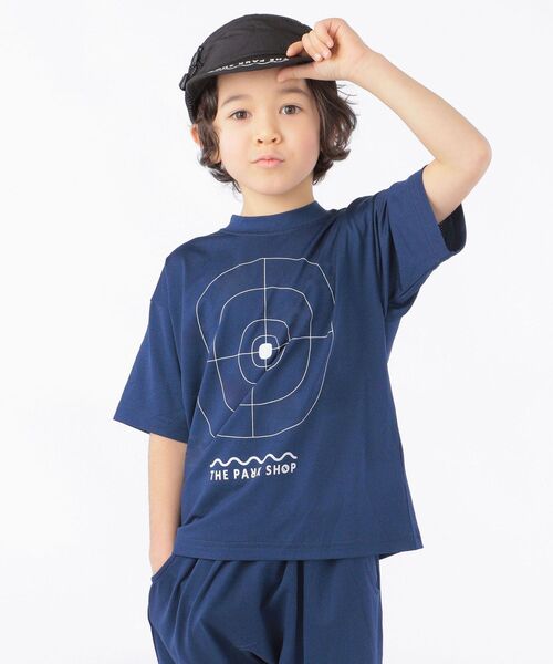 THE PARK SHOP(ザパークショップ)の「THE PARK SHOP:WATER PLAY TEE(105~145cm)(Tシャツ/カットソー・キッズ・ネイビー/グレー・105/115/125/135/S/145)」の2枚目の写真