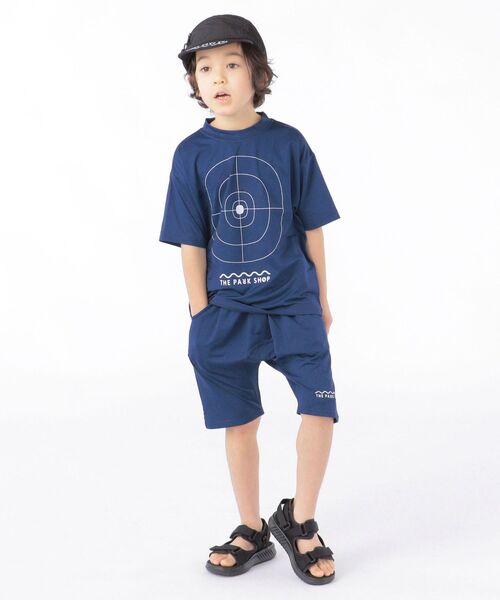 THE PARK SHOP(ザパークショップ)の「THE PARK SHOP:WATER PLAY TEE(105~145cm)(Tシャツ/カットソー・キッズ・ネイビー/グレー・105/115/125/135/S/145)」の5枚目の写真