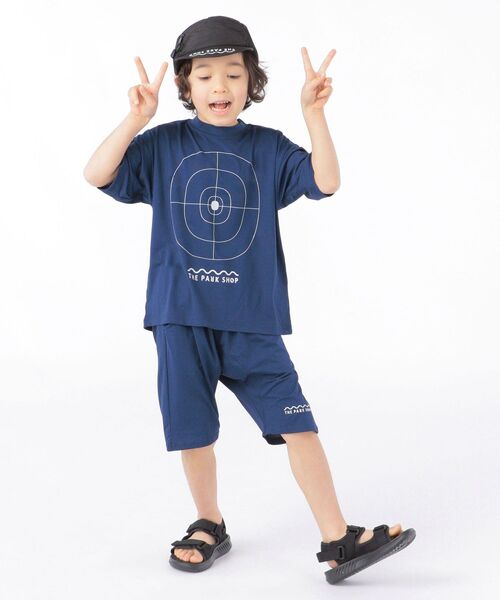 THE PARK SHOP(ザパークショップ)の「THE PARK SHOP:WATER PLAY TEE(105~145cm)(Tシャツ/カットソー・キッズ・ネイビー/グレー・105/115/125/135/S/145)」の6枚目の写真