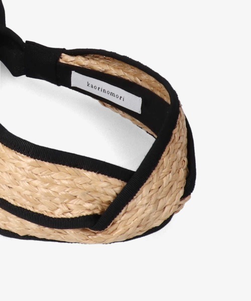 kaorinomori（カオリノモリ）の「カオリノモリ　カランカチューシャ（カチューシャ・レディース・ブラック/オレンジ・FREE）」の16枚目の写真