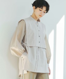 YECCA VECCA | P.マルチwayレイヤードシャツ　＊◆(シャツ/ブラウス)