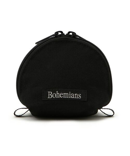 BOHEMIANS(ボヘミアンズ)の「BOHEMIANS/ボヘミアンズ CANDY FLOWER EMB DOME CASE キャンディフラワーエンブロイダリードームケース(ポーチ・レディース・ホワイト/ブラック・FREE)」の4枚目の写真