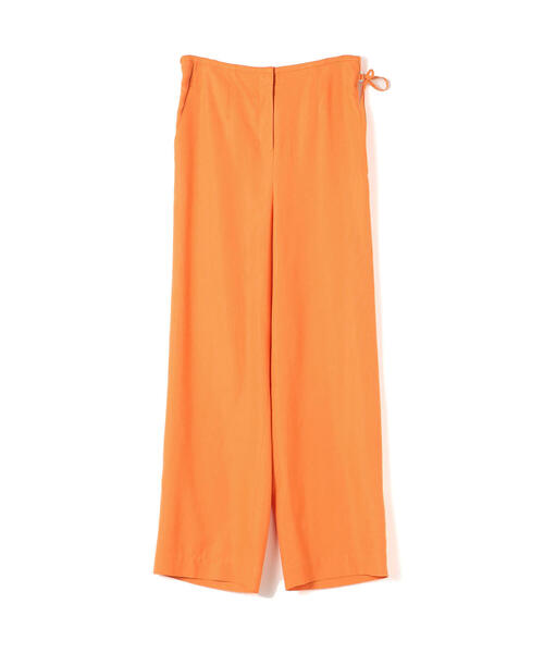 TOMORROWLAND （トゥモローランド）の「セルロースツイル ストレートパンツ（その他パンツ・レディース・チャコールグレー/ベージュ/オレンジ・36/34/32）」の18枚目の写真