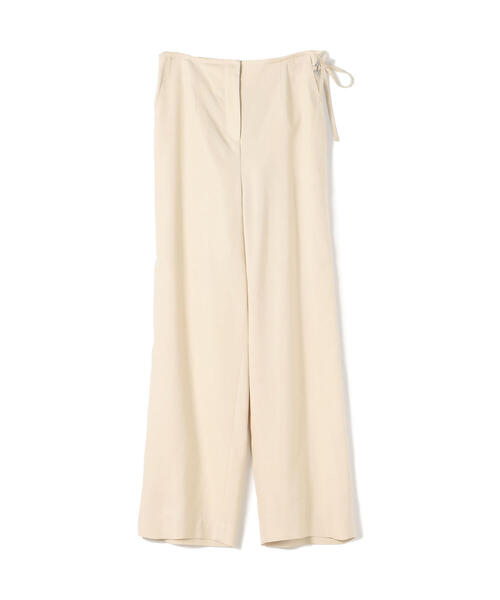 TOMORROWLAND （トゥモローランド）の「セルロースツイル ストレートパンツ（その他パンツ・レディース・チャコールグレー/ベージュ/オレンジ・36/34/32）」の19枚目の写真