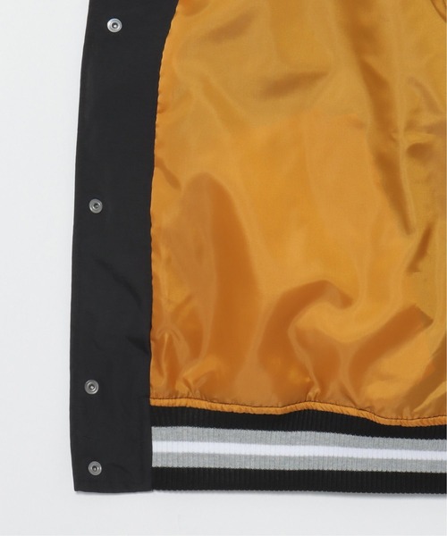 VENCEEXCHANGE（ヴァンスエクスチェンジ）の「VISION STREET WEAR　ビジョンストリートウエア ナイロンカレッジロゴスタジャン　　オーバーサイズ/ビッグシルエット/アメカジ/ストリート/（スタジャン・メンズ・ブラック/グリーン/ブルー/オフホワイト・M/L）」の22枚目の写真