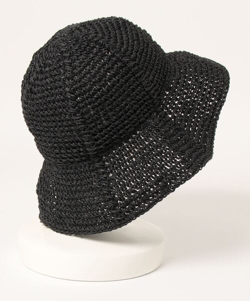 coca(coca)(コカ)の「折りたためる!つば深帽子(ハット・レディース・ブラック/ベージュ・ONE SIZE)」の18枚目の写真