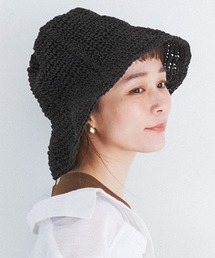 折りたためる!つば深帽子