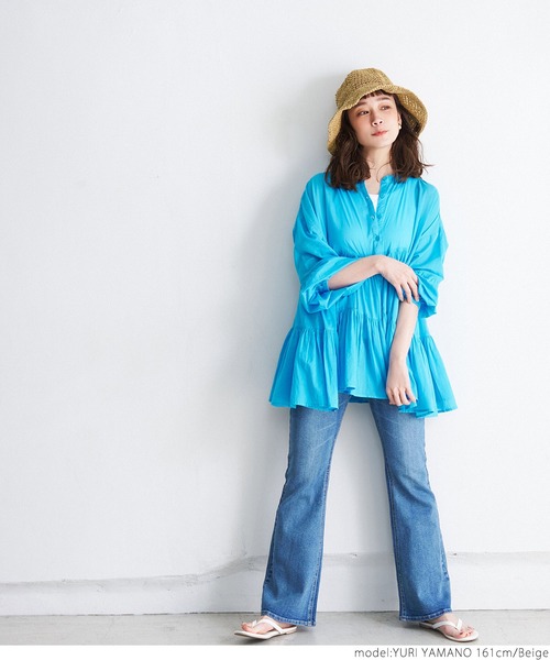 coca(coca)(コカ)の「折りたためる!つば深帽子(ハット・レディース・ブラック/ベージュ・ONE SIZE)」の10枚目の写真