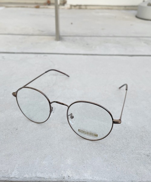 LUON(ルオン)の「【LUON】シンプル楕円メガネ(メガネ・レディース・ブラック/ブラウン/シルバー/ゴールド・FREE)」の9枚目の写真