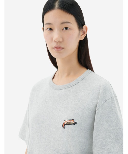 MAISON KITSUNE メゾンキツネ クルーネックTシャツ/ OLY EMPIRE FOX CLASSIC TEE-SHIRT/ IU00163KJ0008 ピンク MAISON KITSUNE メゾンキツネ クルーネックTシャツ/ OLY EMPIRE