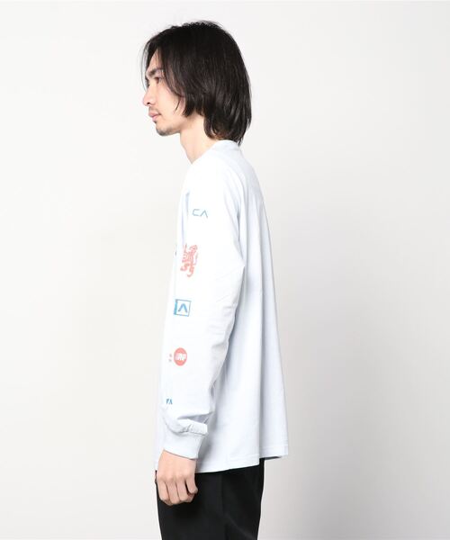 RVCA（ルーカ）の「RVCA メンズ  BRANDED SLUB LS ロングスリーブＴシャツ【2022年春夏モデル】/ルーカ長袖ロンT（Tシャツ/カットソー・メンズ・ホワイト/ブラック/ブルー系その他・SMALL/MEDIUM/LARGE/X-LARGE）」の17枚目の写真