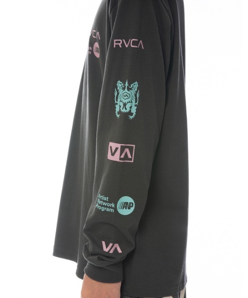 RVCA（ルーカ）の「RVCA メンズ  BRANDED SLUB LS ロングスリーブＴシャツ【2022年春夏モデル】/ルーカ長袖ロンT（Tシャツ/カットソー・メンズ・ホワイト/ブラック/ブルー系その他・SMALL/MEDIUM/LARGE/X-LARGE）」の11枚目の写真