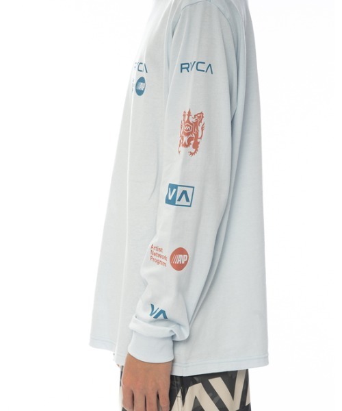 RVCA（ルーカ）の「RVCA メンズ  BRANDED SLUB LS ロングスリーブＴシャツ【2022年春夏モデル】/ルーカ長袖ロンT（Tシャツ/カットソー・メンズ・ホワイト/ブラック/ブルー系その他・SMALL/MEDIUM/LARGE/X-LARGE）」の13枚目の写真