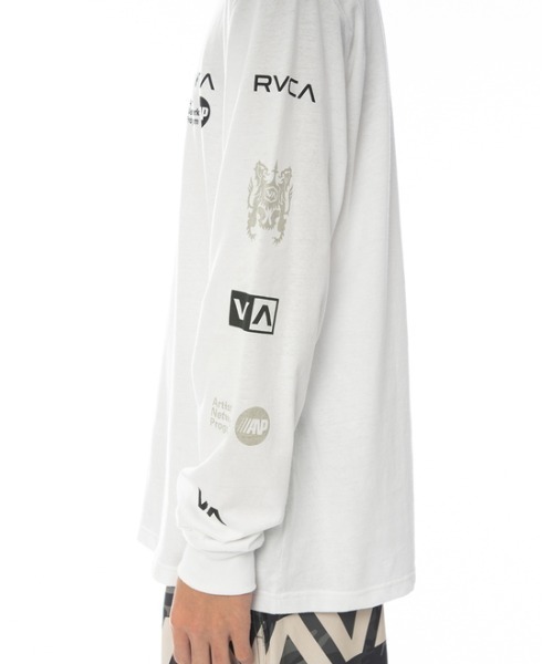 RVCA（ルーカ）の「RVCA メンズ  BRANDED SLUB LS ロングスリーブＴシャツ【2022年春夏モデル】/ルーカ長袖ロンT（Tシャツ/カットソー・メンズ・ホワイト/ブラック/ブルー系その他・SMALL/MEDIUM/LARGE/X-LARGE）」の15枚目の写真