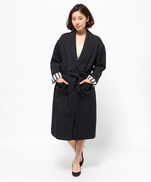 CIAOPANIC（チャオパニック）の「【Ciaopanic】ガウンコート（その他アウター・レディース・ベージュ/グレー/ネイビー・FREE）」の3枚目の写真