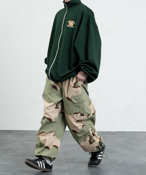 kutir（クティール）の「ラグビー刺繍ジップスウェット（セットアップ着用可！）（スウェット・メンズ・ライトグレー/グリーン/マスタード・MEDIUM/LARGE）」の18枚目の写真