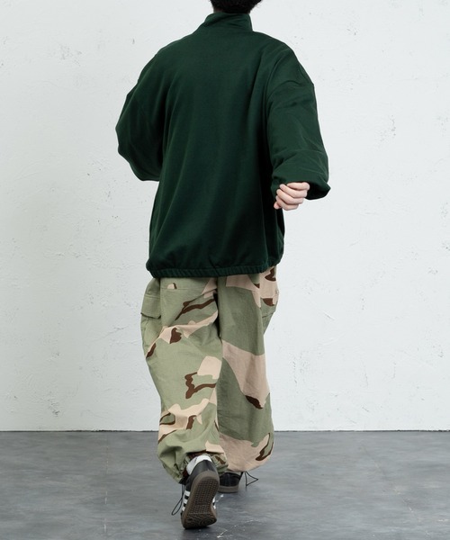 kutir（クティール）の「ラグビー刺繍ジップスウェット（セットアップ着用可！）（スウェット・メンズ・ライトグレー/グリーン/マスタード・MEDIUM/LARGE）」の20枚目の写真