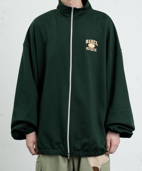 kutir（クティール）の「ラグビー刺繍ジップスウェット（セットアップ着用可！）（スウェット・メンズ・ライトグレー/グリーン/マスタード・MEDIUM/LARGE）」の21枚目の写真