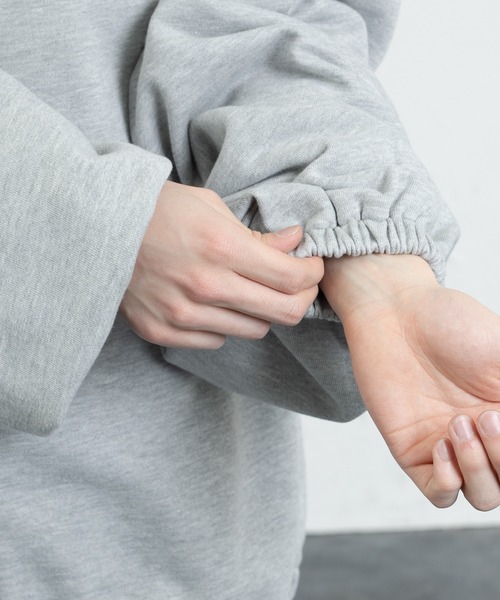 kutir（クティール）の「ラグビー刺繍ジップスウェット（セットアップ着用可！）（スウェット・メンズ・ライトグレー/グリーン/マスタード・MEDIUM/LARGE）」の16枚目の写真