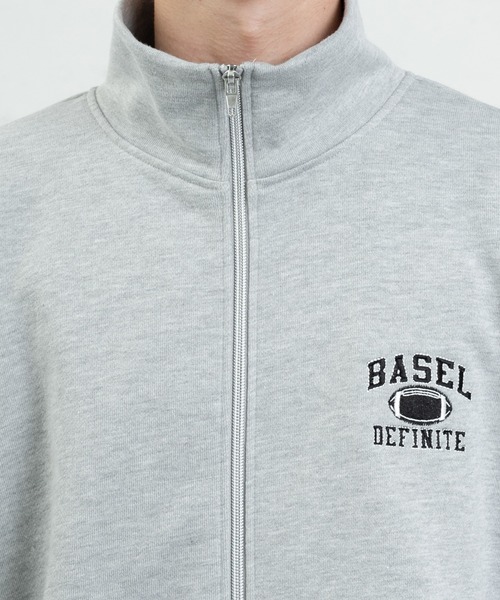 kutir（クティール）の「ラグビー刺繍ジップスウェット（セットアップ着用可！）（スウェット・メンズ・ライトグレー/グリーン/マスタード・MEDIUM/LARGE）」の15枚目の写真