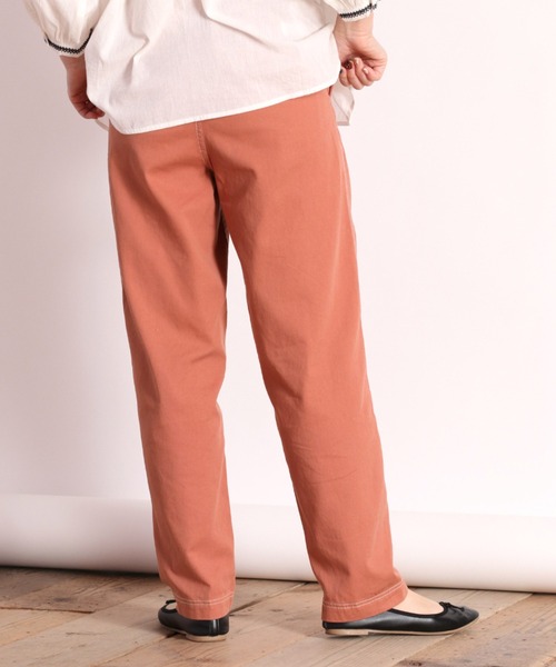 cepo(セポ)の「ステッチカーブテーパードパンツ(その他パンツ・レディース・ピンク/チャコール・S/M)」の12枚目の写真