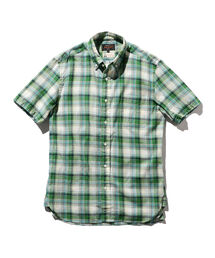 BEAMS PLUS | BEAMS PLUS / インディアン マドラスチェック ショートスリーブ ボタンダウン シャツ(シャツ/ブラウス)