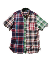 BEAMS PLUS | BEAMS PLUS / インディアン マドラスチェック ショートスリーブ ボタンダウン シャツ(シャツ/ブラウス)