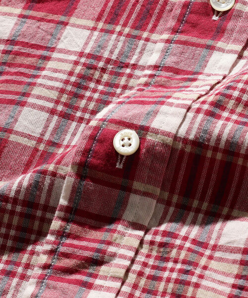 トラディショナルファッション―タータンチェックからボタンダウンまで H by FIGER（エイチバイフィガー） マドラスパッチワークボタン