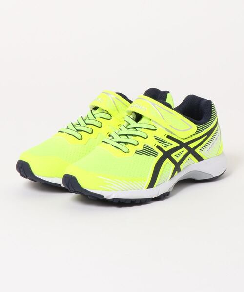 ASICS（アシックス）の「asics LAZERBEAM アシックスレーザービーム LAZERBEAM RG-MG キッズスニーカー【軽量】 1154A123（スニーカー・キッズ・ブラック/パープル系その他/ブラック×シルバー/ブルー/イエロー/カーキ・22.0cm/24.0cm/23.5cm/21.5cm/23.0cm/22.5cm/21.0cm/19.0cm/24.5cm/20.0cm）」の6枚目の写真