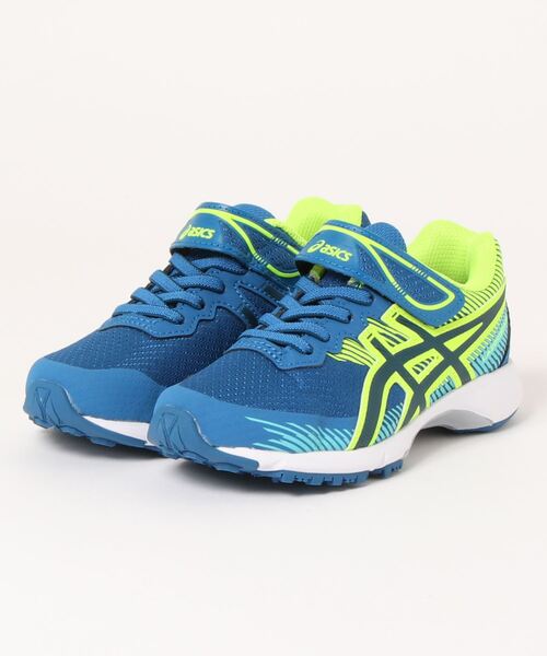ASICS（アシックス）の「asics LAZERBEAM アシックスレーザービーム LAZERBEAM RG-MG キッズスニーカー【軽量】 1154A123（スニーカー・キッズ・ブラック/パープル系その他/ブラック×シルバー/ブルー/イエロー/カーキ・22.0cm/24.0cm/23.5cm/21.5cm/23.0cm/22.5cm/21.0cm/19.0cm/24.5cm/20.0cm）」の5枚目の写真