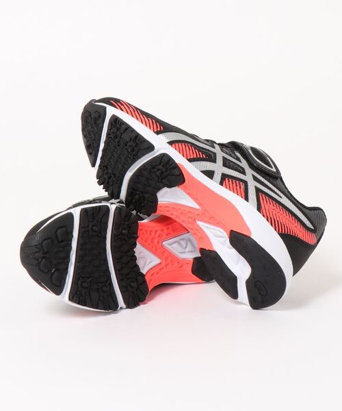 ASICS（アシックス）の「asics LAZERBEAM アシックスレーザービーム LAZERBEAM RG-MG キッズスニーカー【軽量】 1154A123（スニーカー・キッズ・ブラック/パープル系その他/ブラック×シルバー/ブルー/イエロー/カーキ・22.0cm/24.0cm/23.5cm/21.5cm/23.0cm/22.5cm/21.0cm/19.0cm/24.5cm/20.0cm）」の8枚目の写真