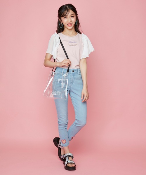 JENNI love（ジェニィラブ）の「2wayクリアトートバッグ（トートバッグ