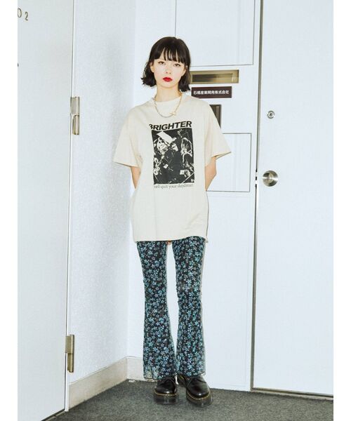 jouetie（ジュエティ）の「メッシュフィットフレアパンツ（その他パンツ・レディース・ブラック/グリーン/その他1/その他2・MEDIUM）」の8枚目の写真