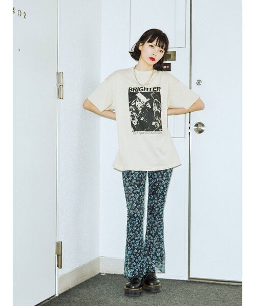 jouetie（ジュエティ）の「メッシュフィットフレアパンツ（その他パンツ・レディース・ブラック/グリーン/その他1/その他2・MEDIUM）」の13枚目の写真