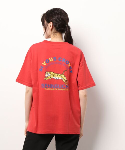 SpRay(スプレイ)の「TIGER Tシャツ(Tシャツ/カットソー・レディース・ブラック/オフホワイト/イエロー/グリーン/レッド系その他・FREE)」の11枚目の写真