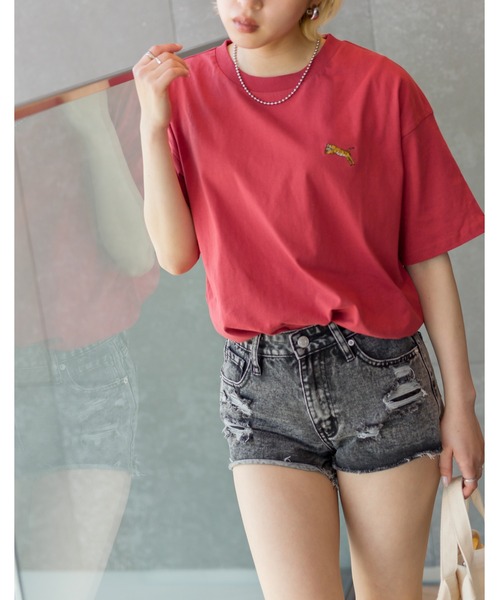 SpRay(スプレイ)の「TIGER Tシャツ(Tシャツ/カットソー・レディース・ブラック/オフホワイト/イエロー/グリーン/レッド系その他・FREE)」の21枚目の写真