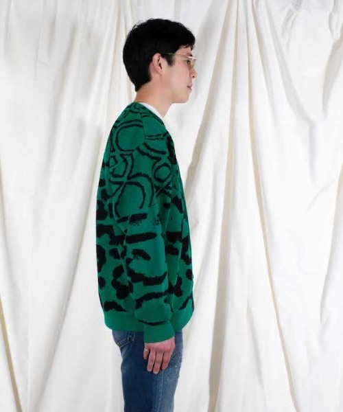 bal(バル)の「BAL JACQUARD RAMIE CARDIGAN(カーディガン/ボレロ・メンズ・グリーン・M/L)」の12枚目の写真