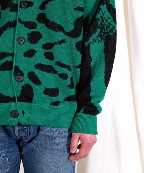 bal(バル)の「BAL JACQUARD RAMIE CARDIGAN(カーディガン/ボレロ・メンズ・グリーン・M/L)」の7枚目の写真