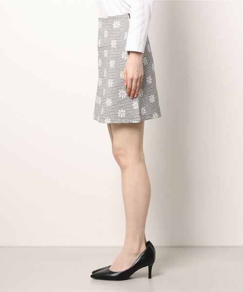 epine エピヌ　パニエ　スカート epine lace cotton panier Black エピヌ パニエ - メルカリ