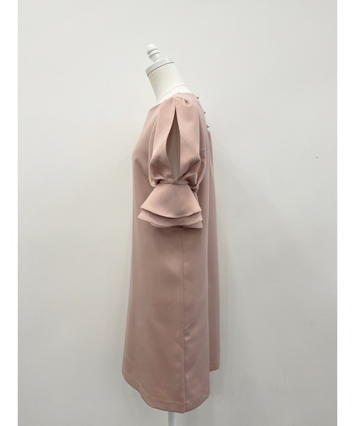 Areeam（アリーム）の「袖タックワンピース（ドレス・レディース・ライトピンク/ブラック・FREE）」の21枚目の写真