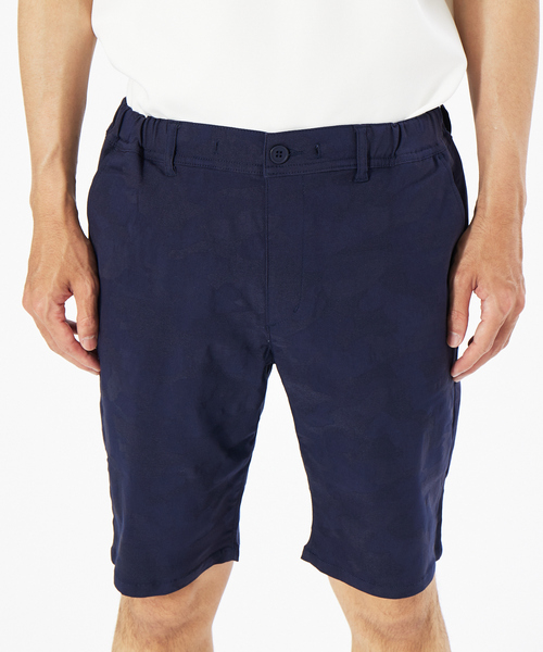 ABAHOUSE GRAY(アバハウスグレイ)の「カモフラ柄 ジャガード ストレッチ イージー ショートパンツ(その他パンツ・メンズ・ネイビー/ブラック・46/48/50)」の7枚目の写真