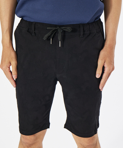 ABAHOUSE GRAY(アバハウスグレイ)の「カモフラ柄 ジャガード ストレッチ イージー ショートパンツ(その他パンツ・メンズ・ネイビー/ブラック・46/48/50)」の12枚目の写真