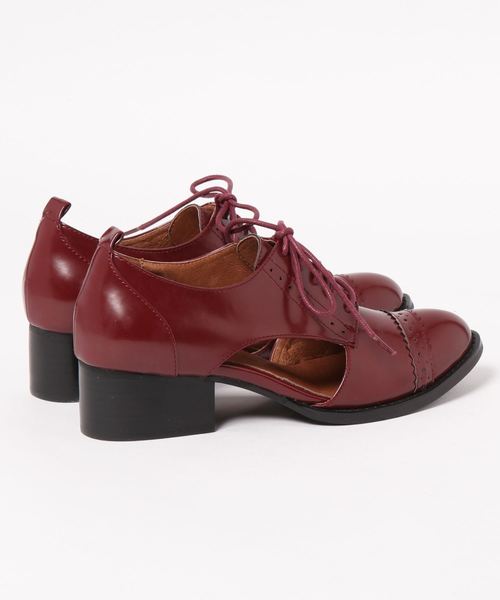 Jeffrey Campbell(ジェフリーキャンベル)の「サイドオープンオックスフォードシューズ(その他シューズ・レディース・ブラック/グレー/ワイン・36/37/38)」の4枚目の写真