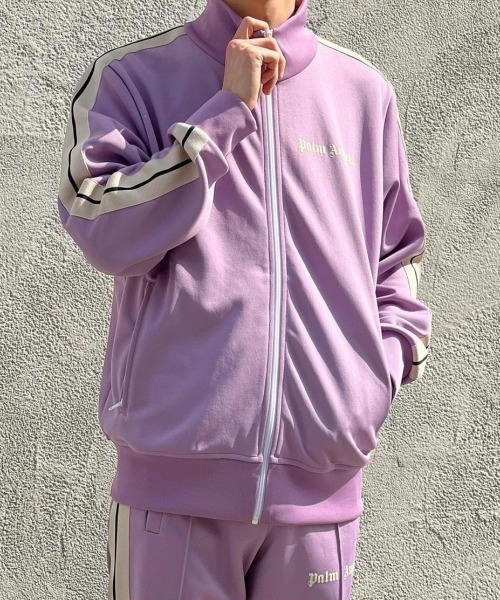 Palm Angels(パームエンジェルス)の「PalmAngels/パームエンジェルス/CLASSIC TRACK JACKET(ブルゾン・メンズ・ラベンダー・MEDIUM)」の1枚目の写真